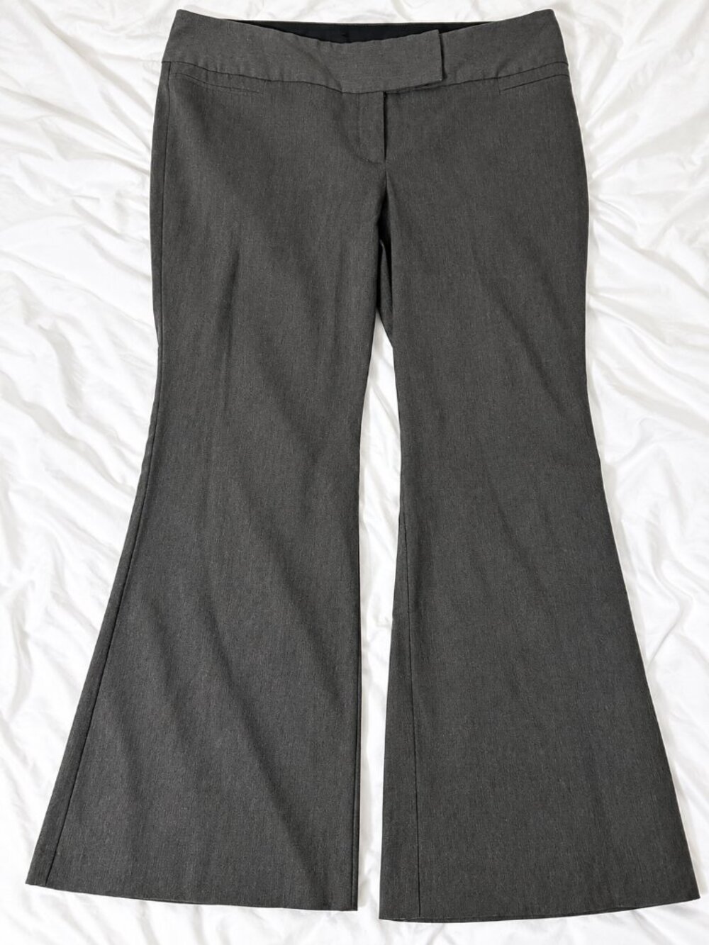Torrid Size 16W Charcoal Gray Bootcut Dress Pants Career Workwear Trousers